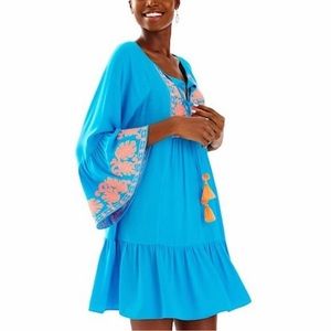 💙NWOT Lilly Pulitzer Amisa Tunic Dress Sparkling Blue S💙